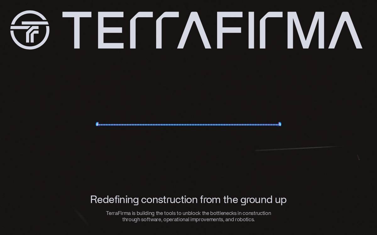 TerraFirma website preview