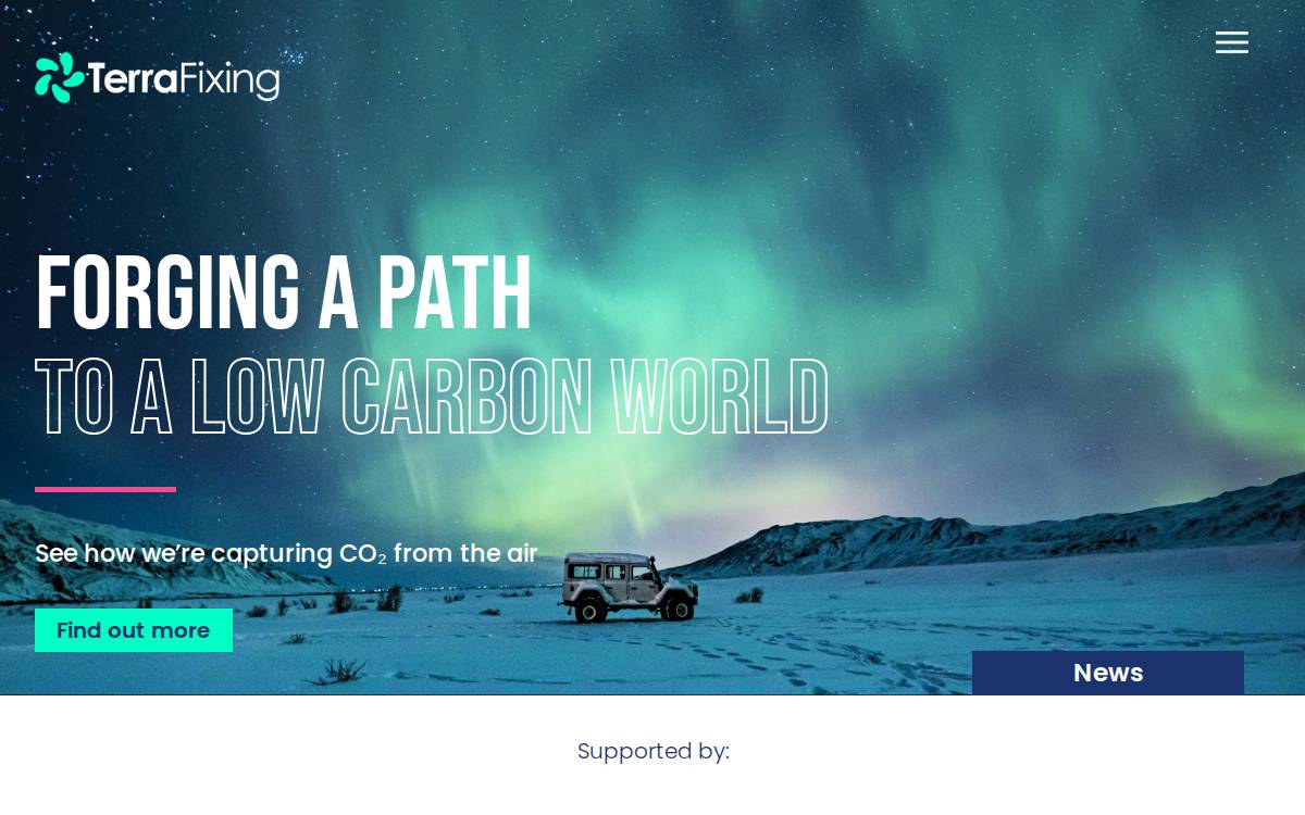 TerraFixing website preview