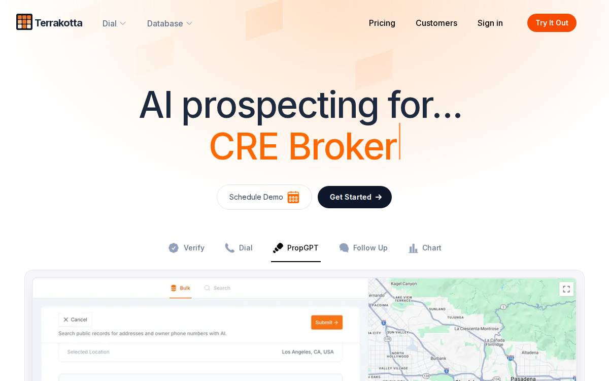 Terrakotta website preview