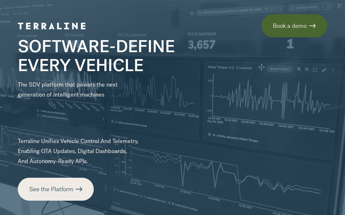 Terraline website preview