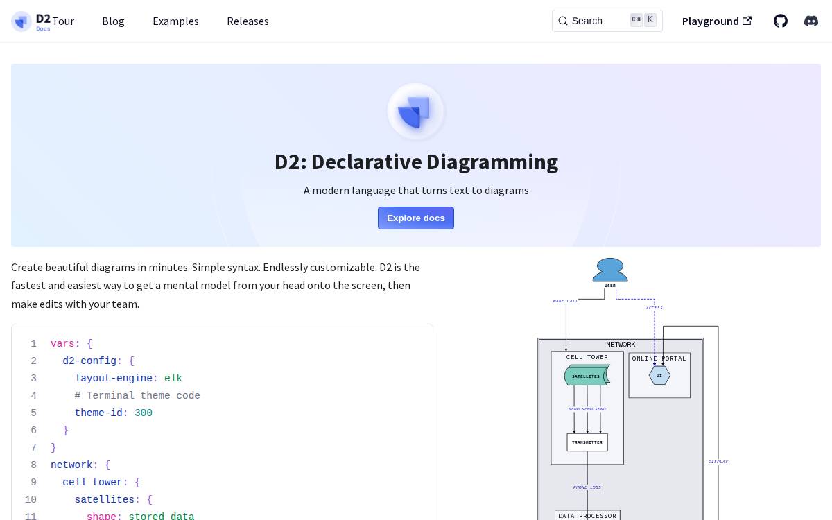 Terrastruct website preview