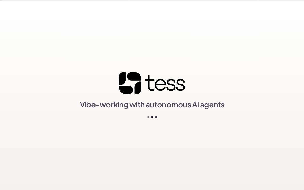 Tess Website website preview