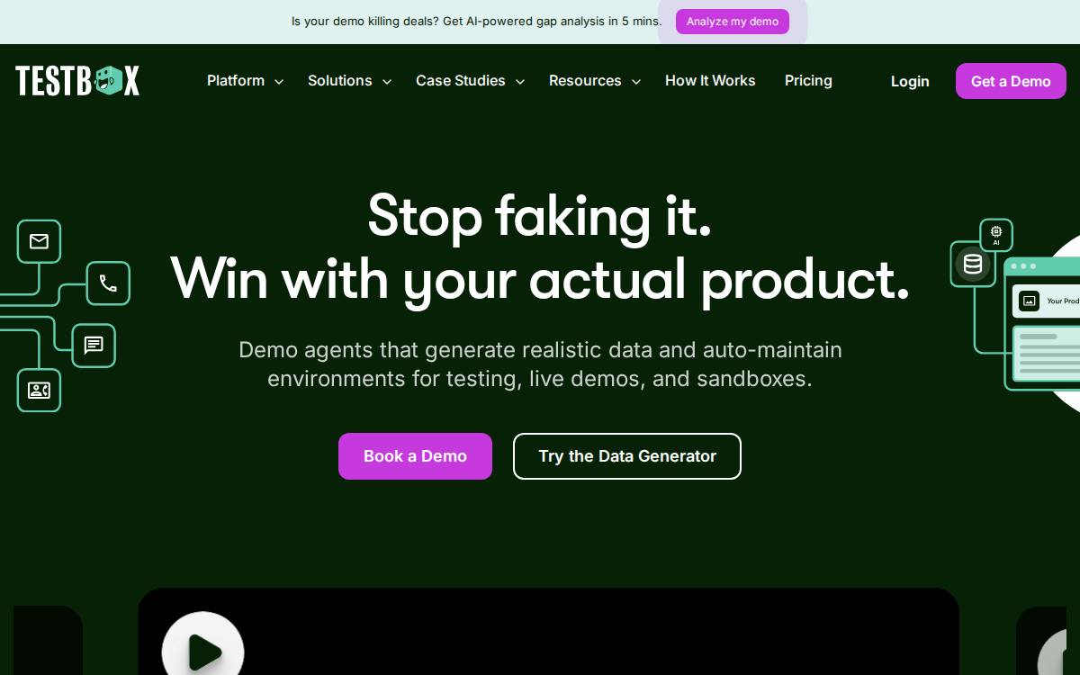 TestBox website preview