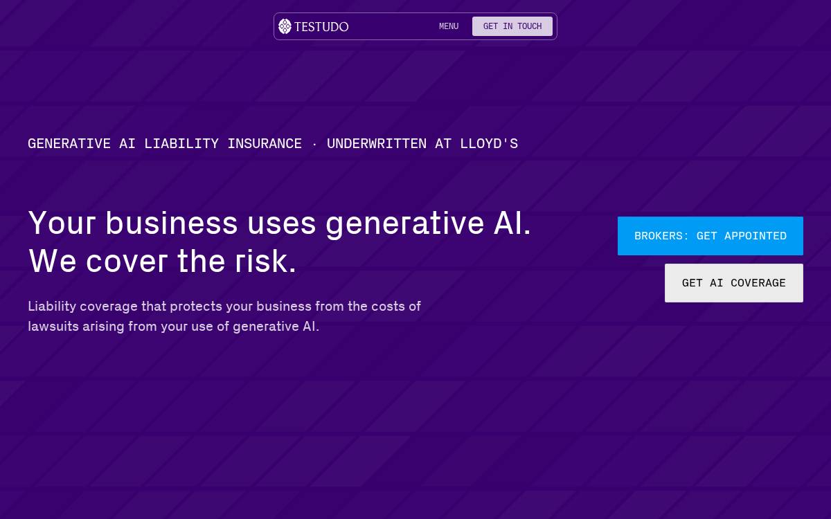 Testudo website preview
