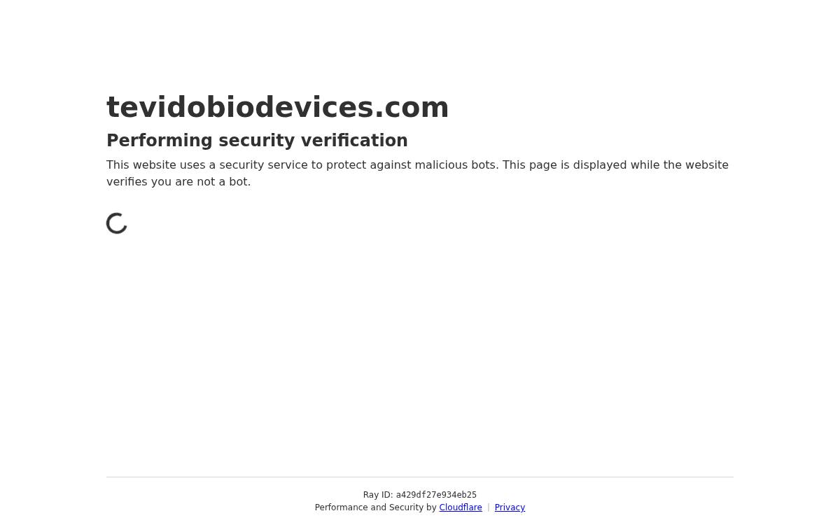 TeVido BioDevices website preview