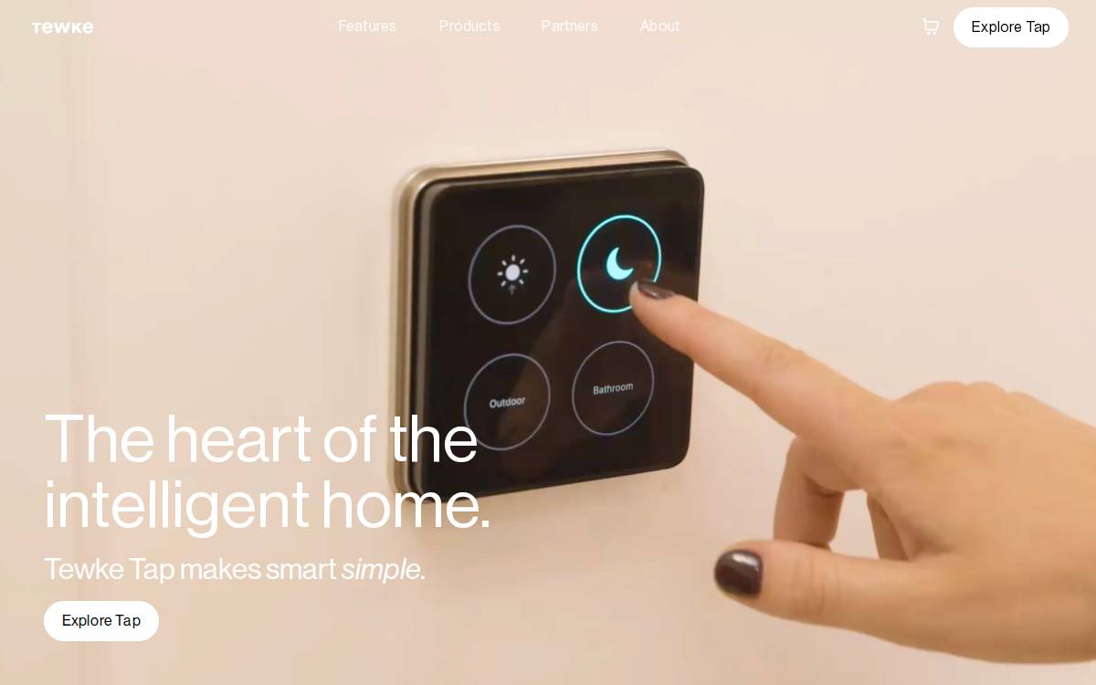 Tewke website preview