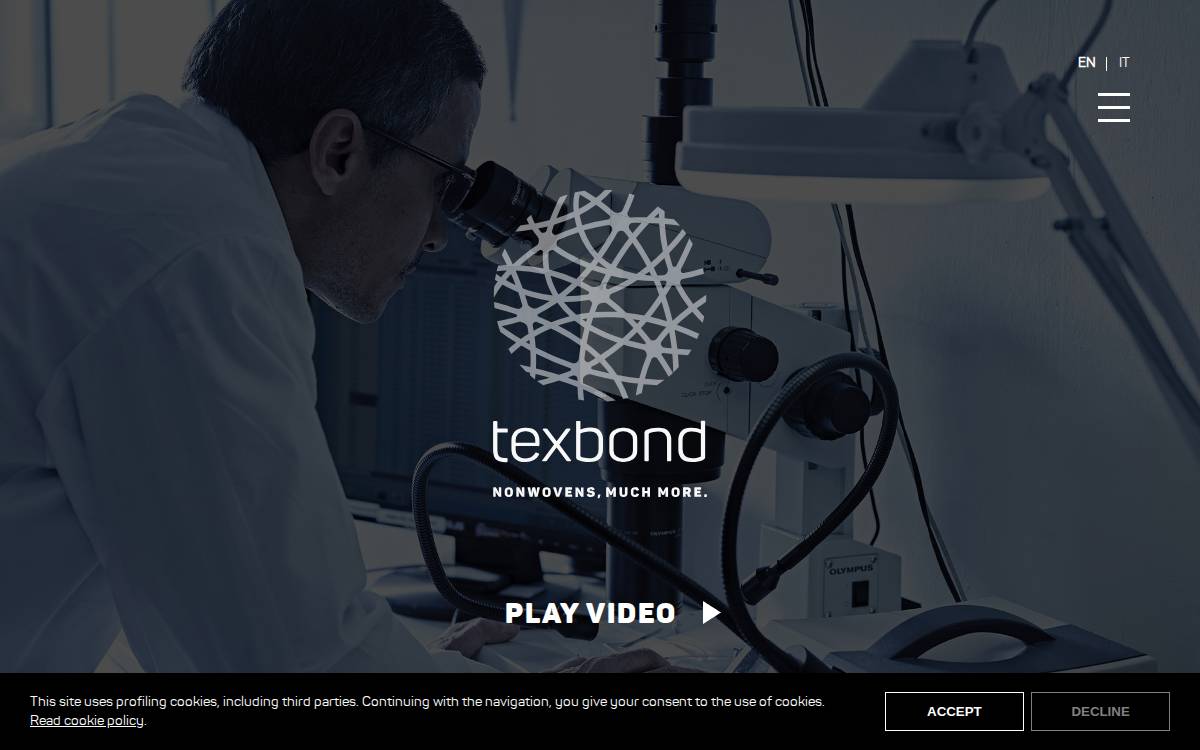 Texbond website preview