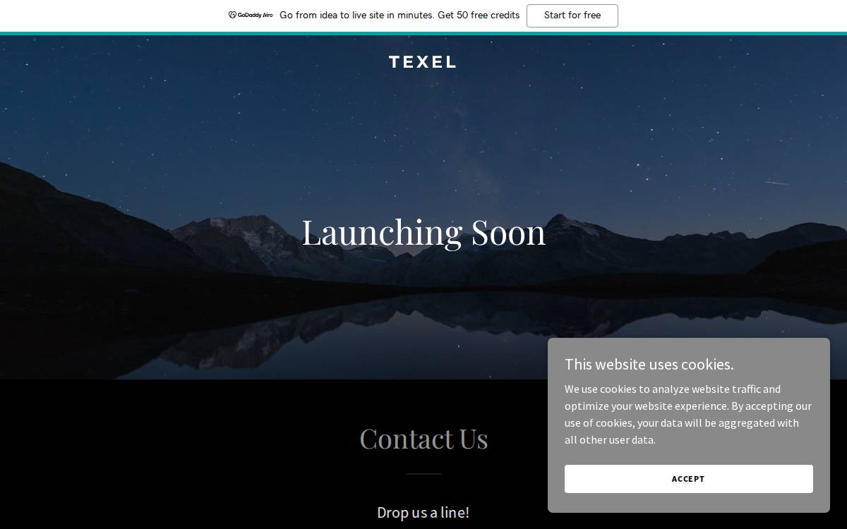 Texel website preview