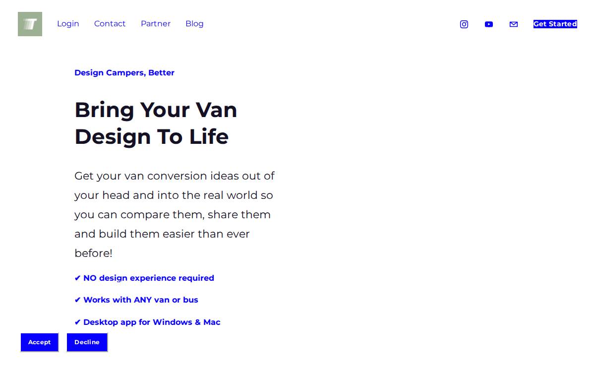 Texino website preview