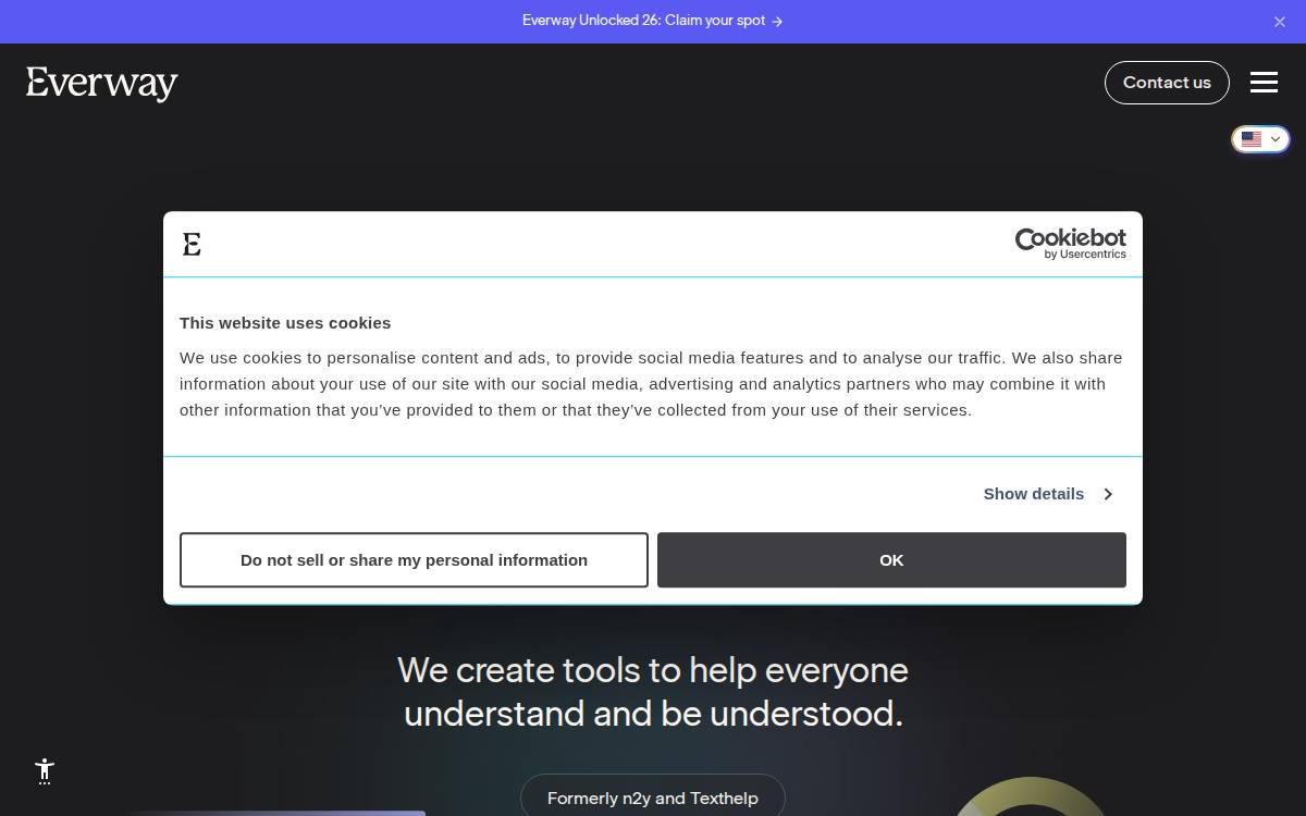 Texthelp website preview
