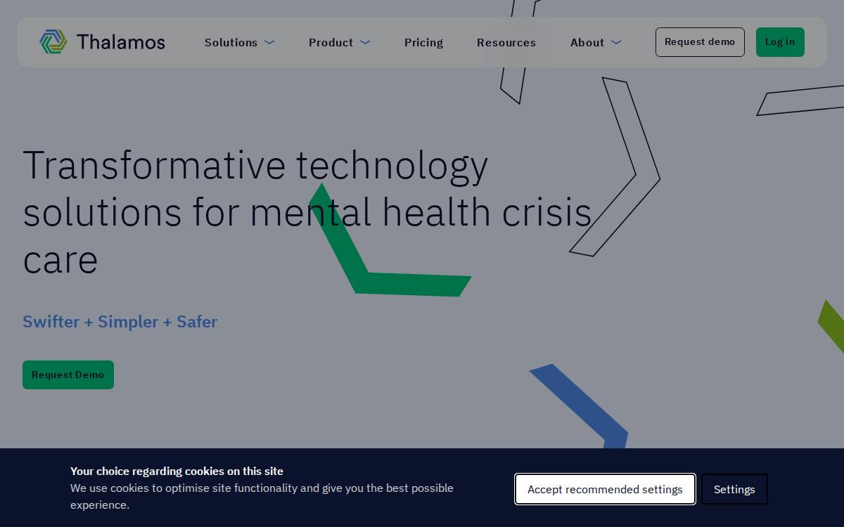 Thalamos website preview