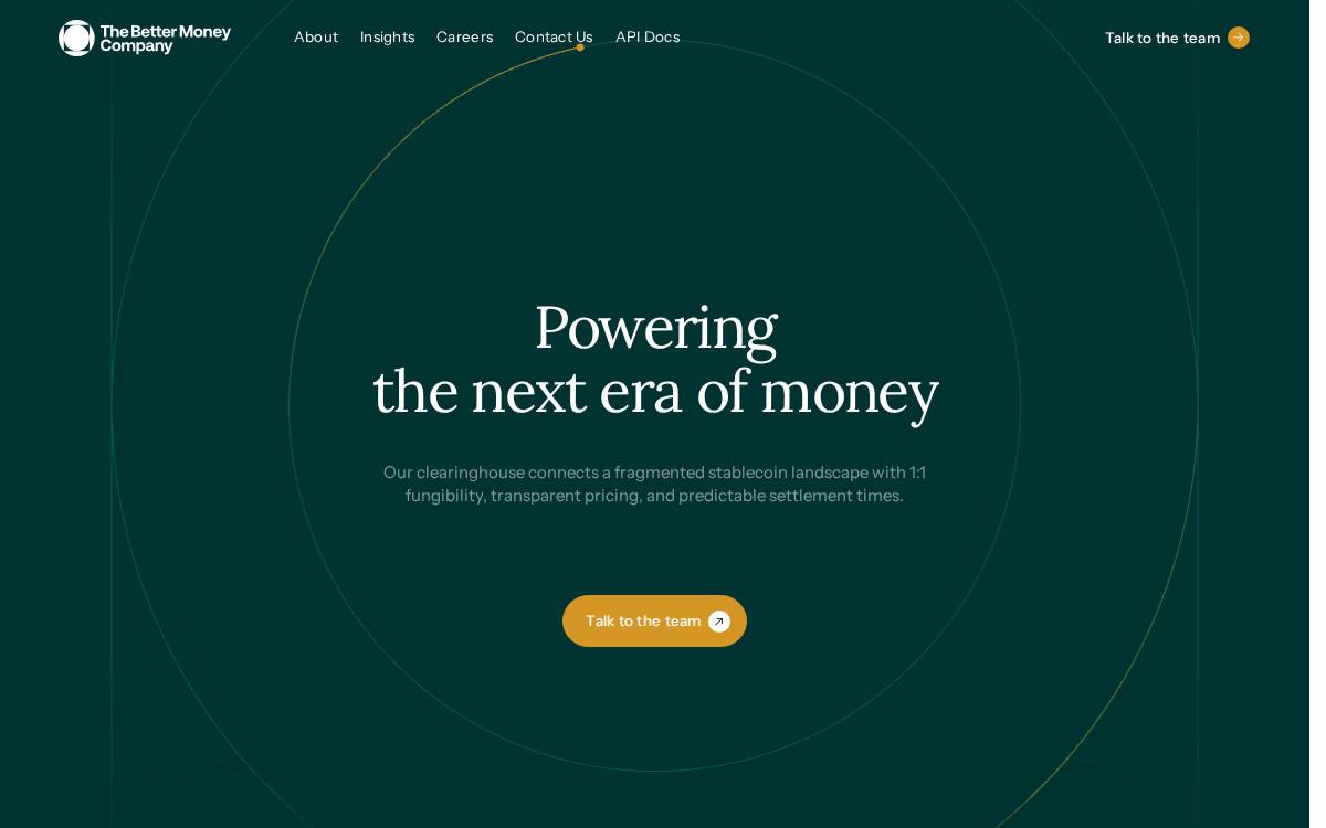 The Better Money Company website preview