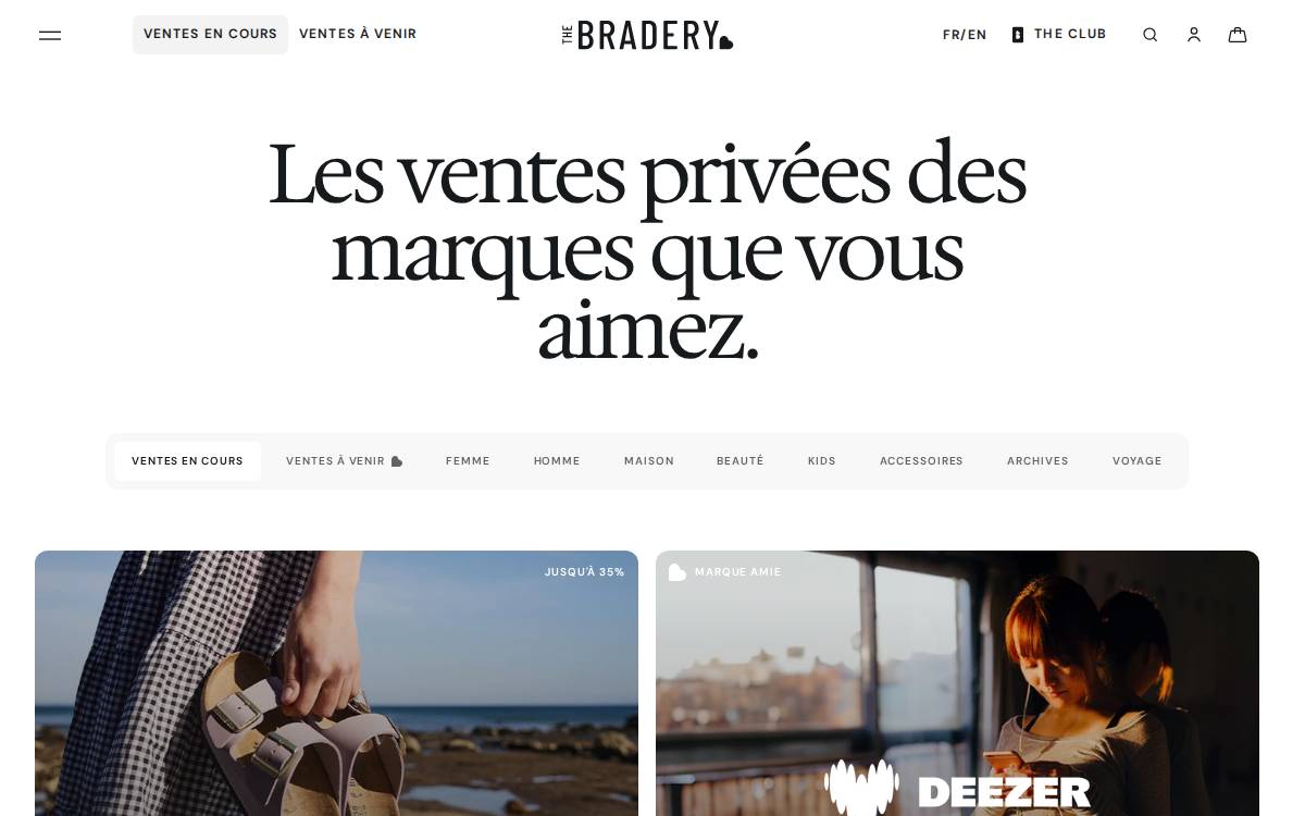 The Bradery website preview