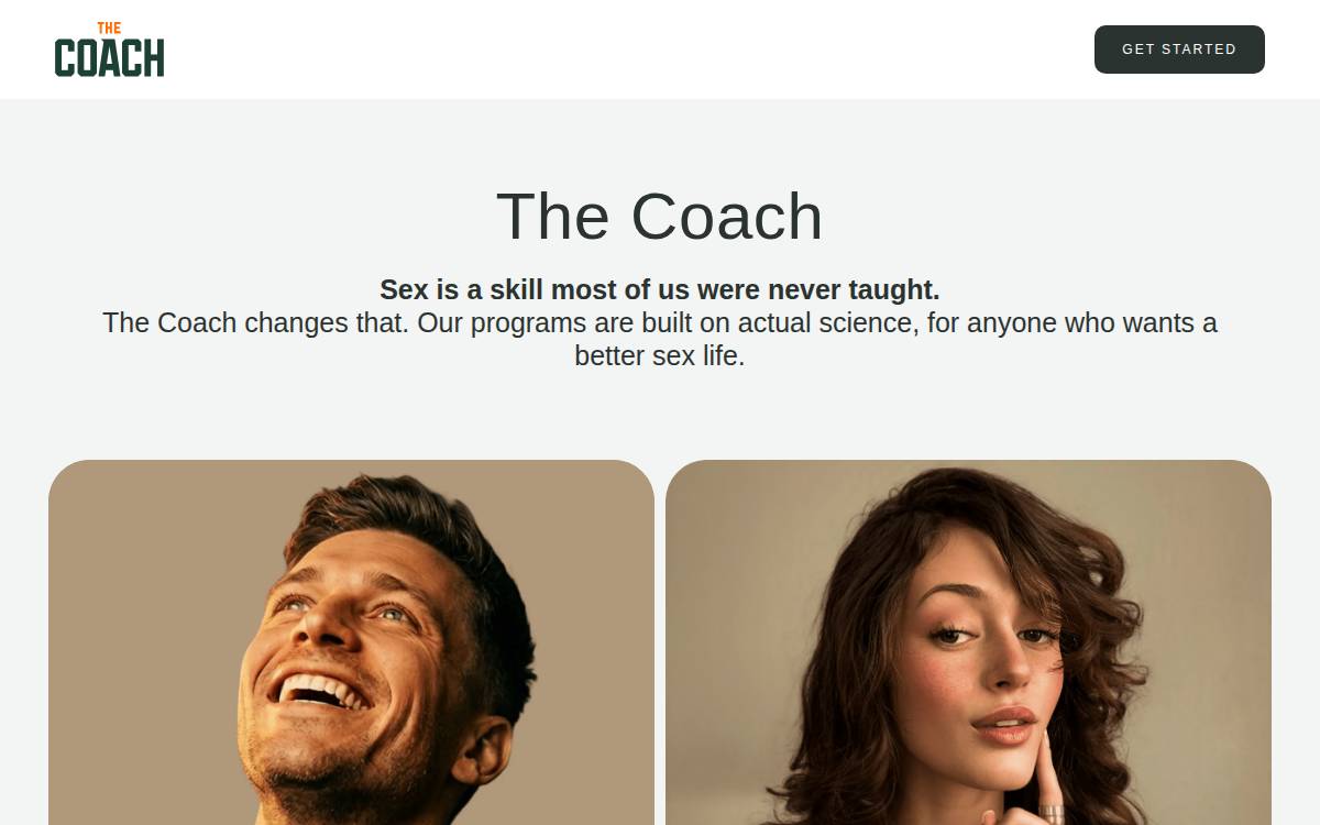 The Coach website preview