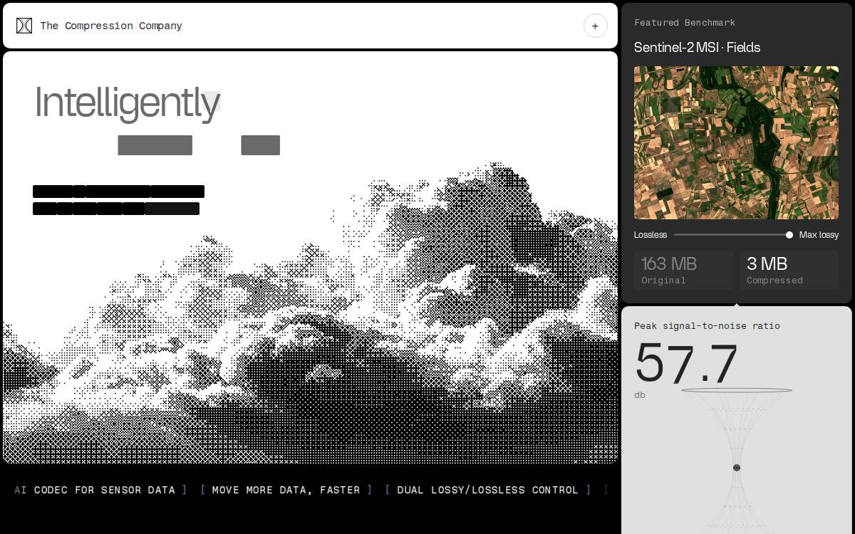 The Compression Company website preview