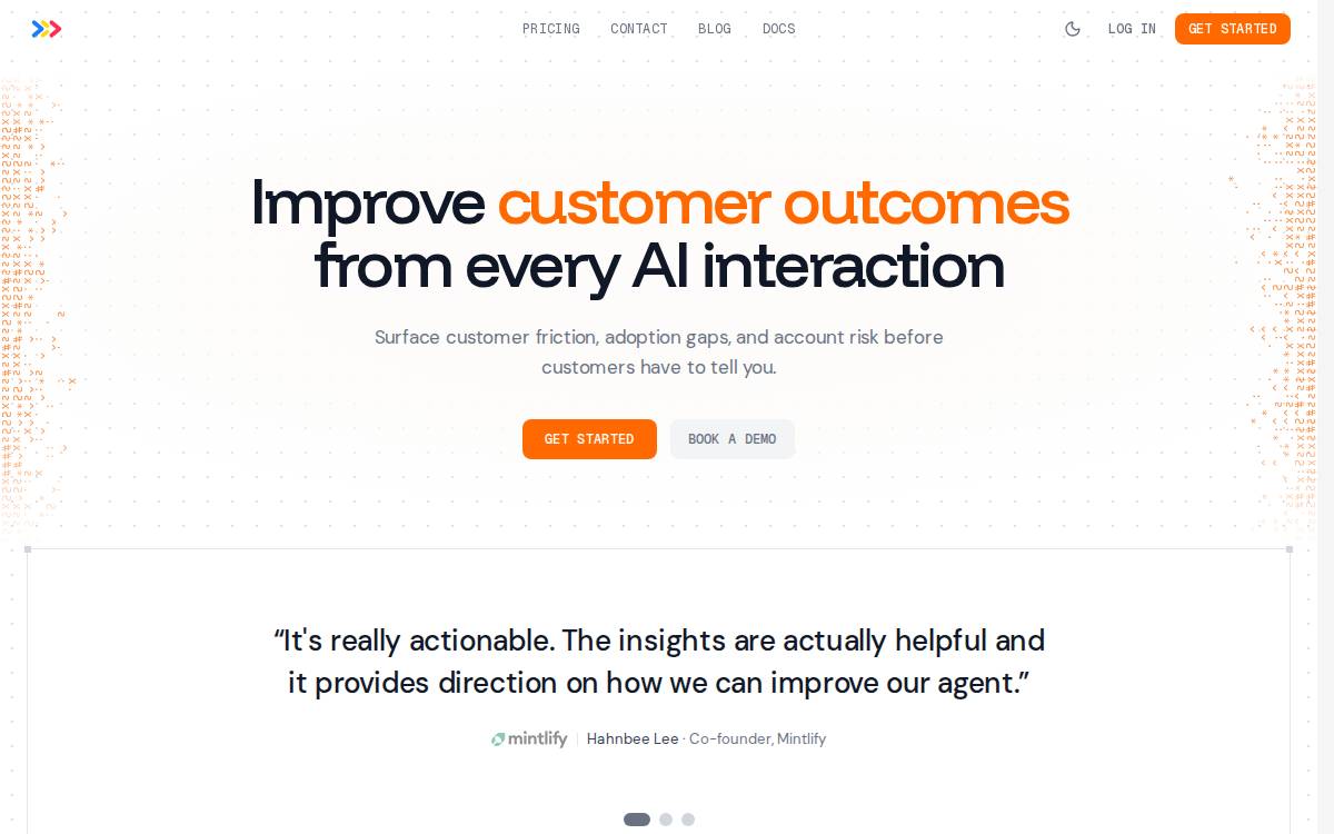 The Context Company website preview