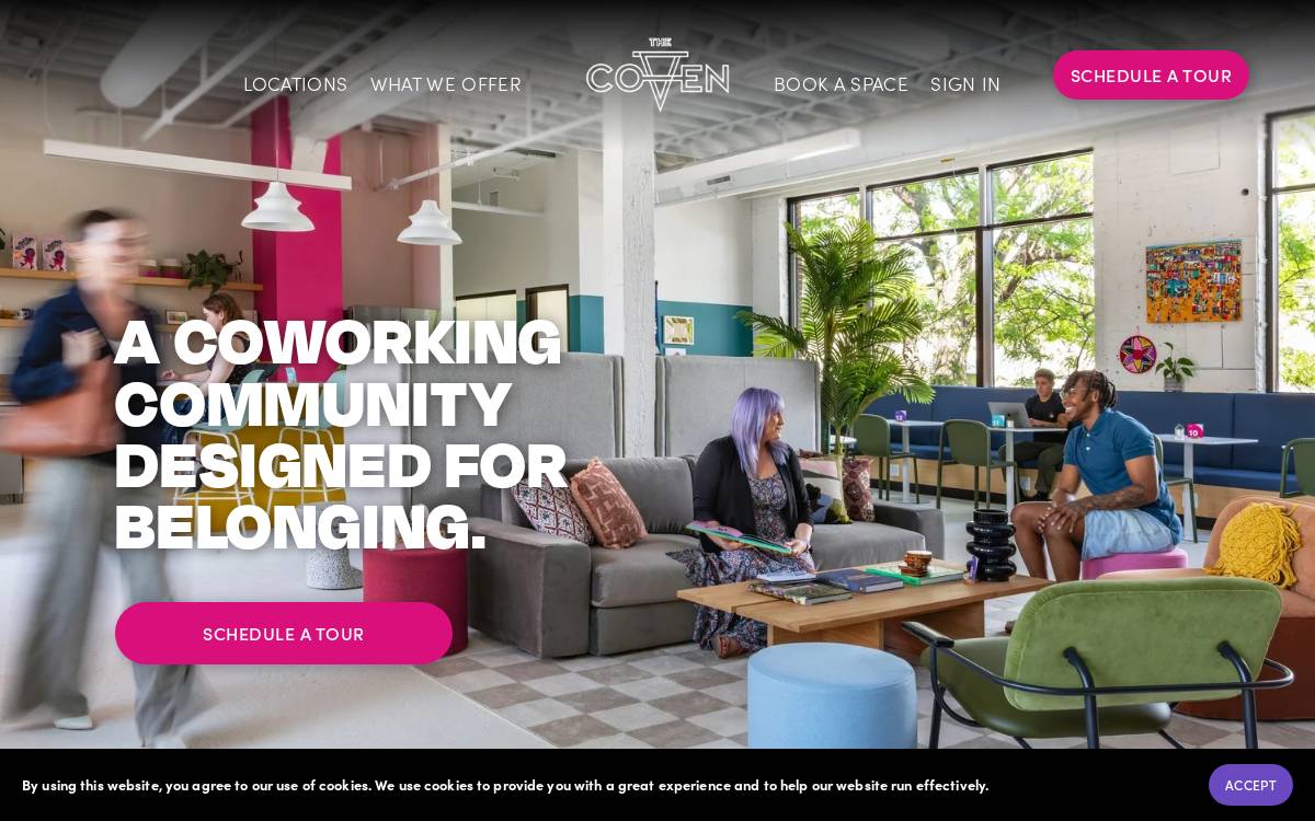 The Coven website preview