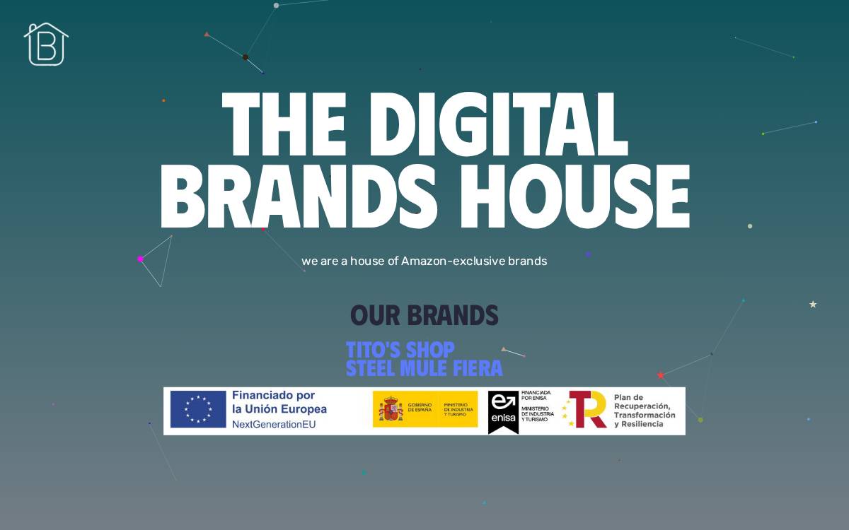 The Digital Brands House website preview