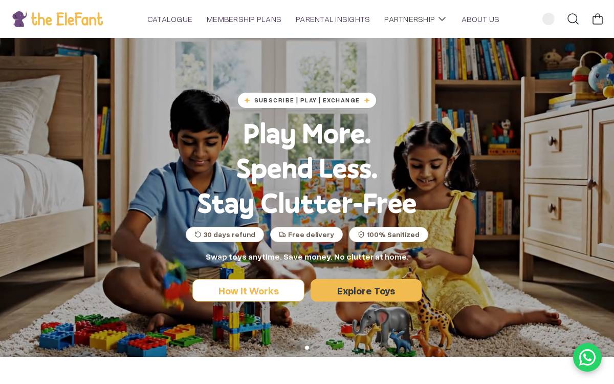 The Elefant website preview