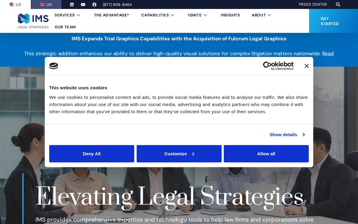 The Focal Point website preview