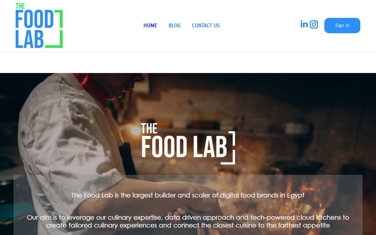 The Food Lab website preview