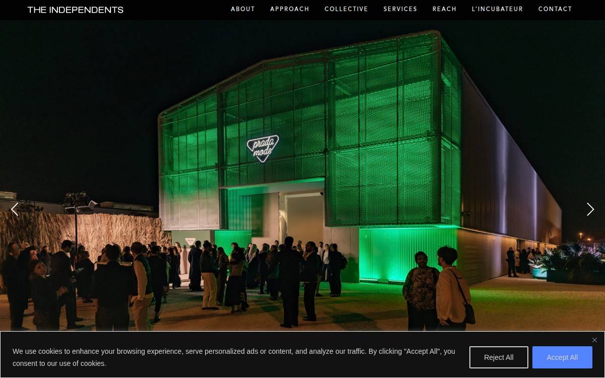 The Independents website preview