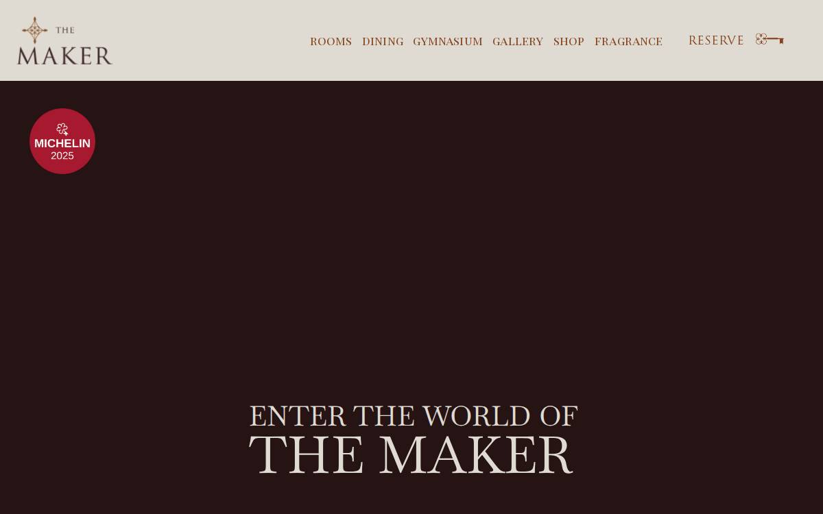 The Maker Website website preview
