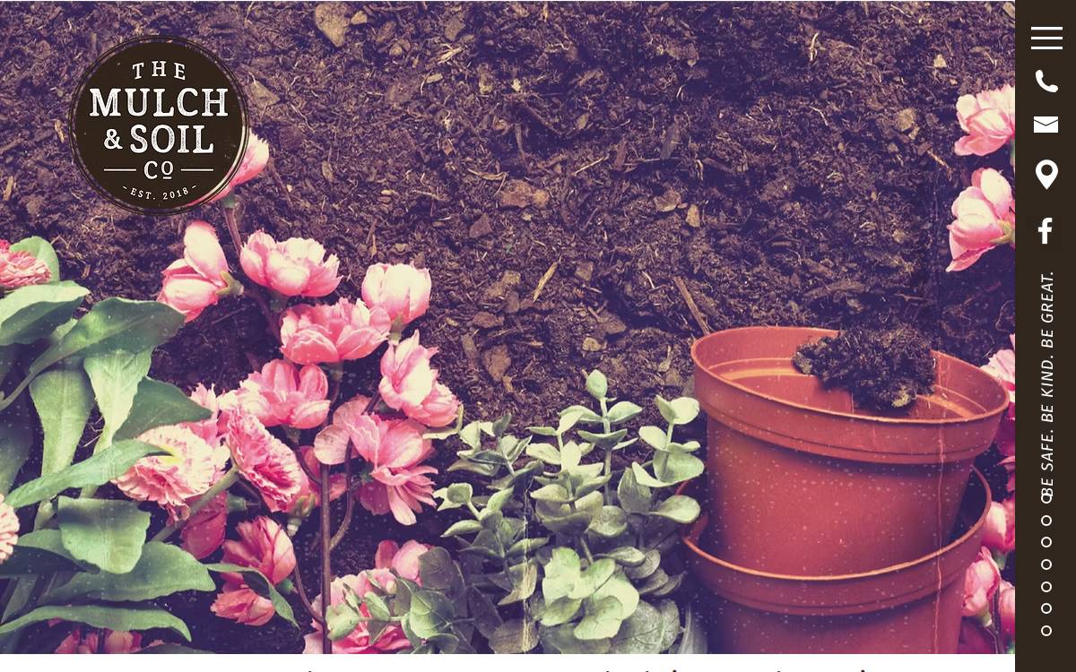 THE MULCH AND SOIL COMPANY website preview