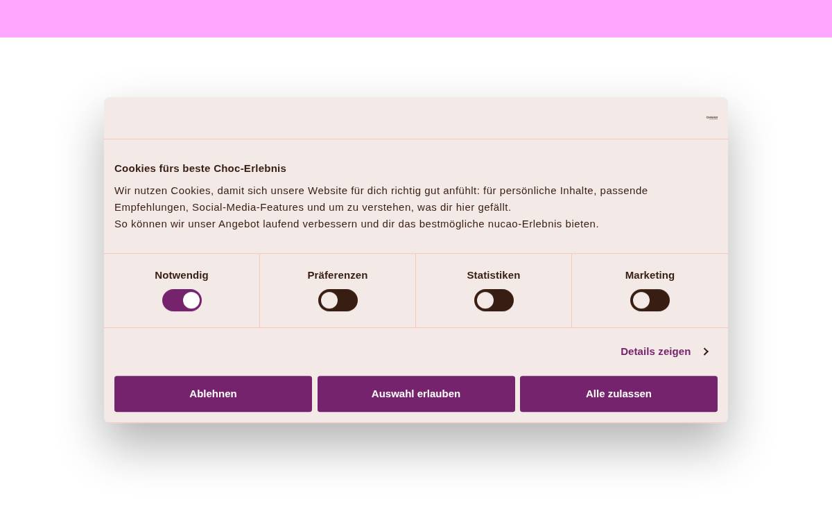 The Nu Co. website preview