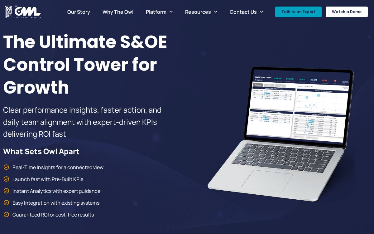 The Owl Solutions Website website preview