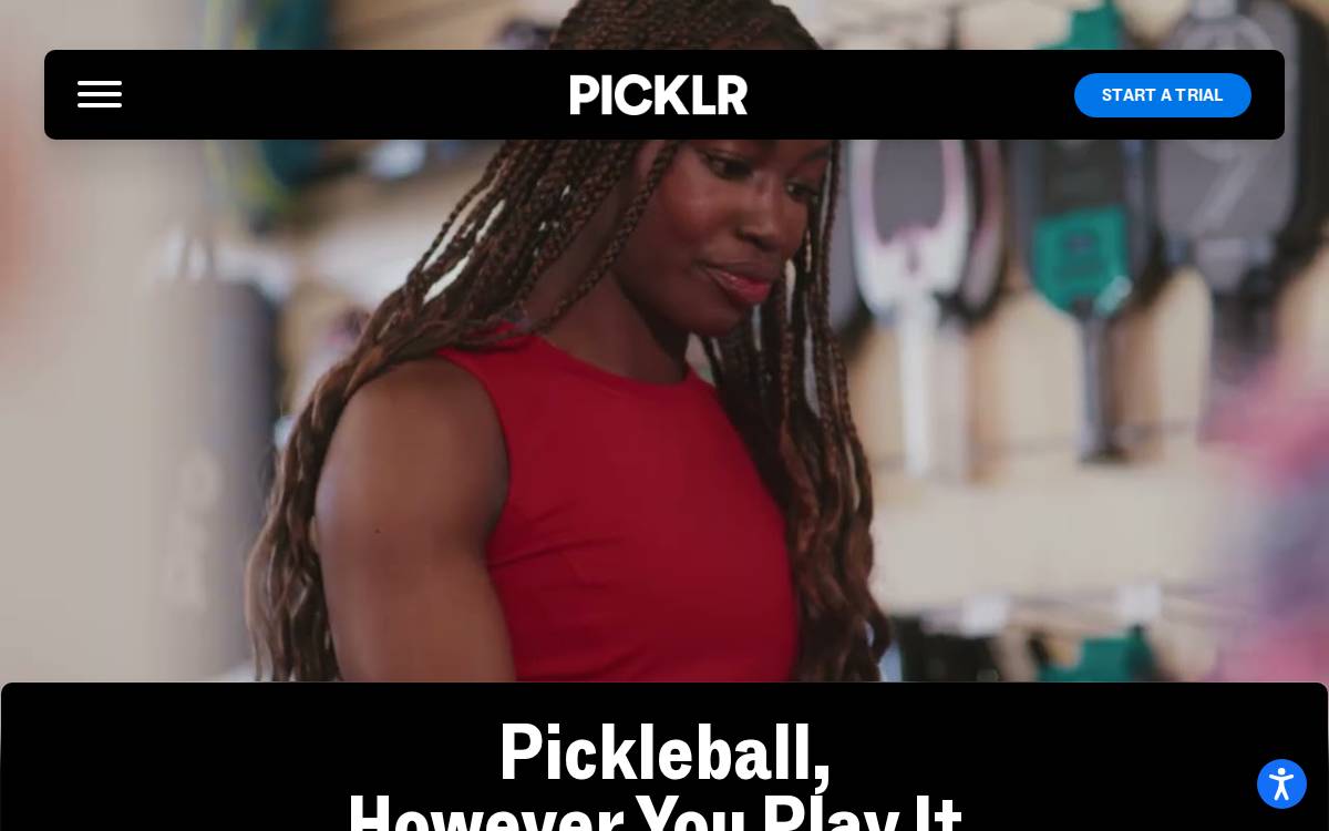 The Picklr website preview