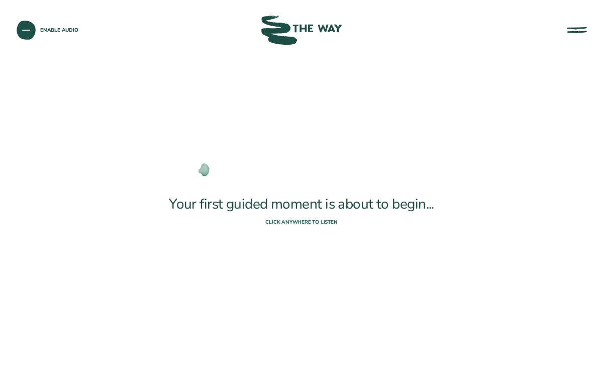 The Way website preview