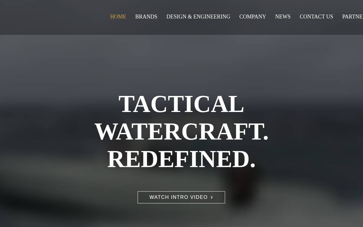 The Whiskey Project website preview