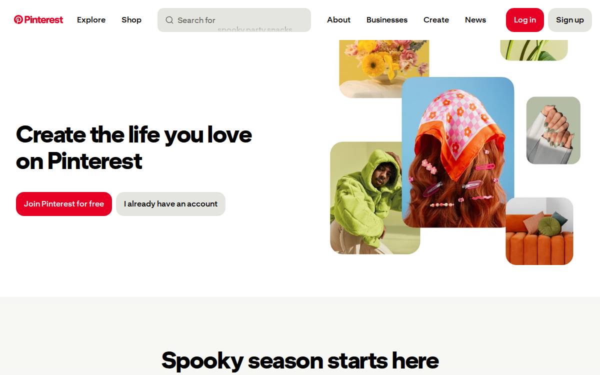 The Yes website preview