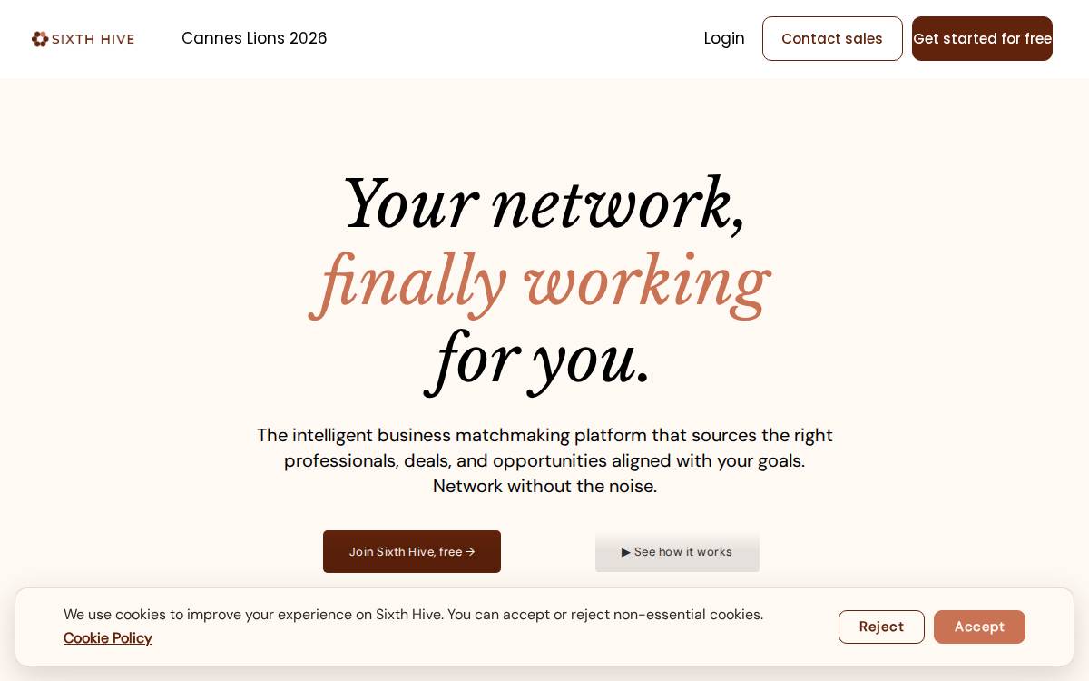 Theblackrise website preview
