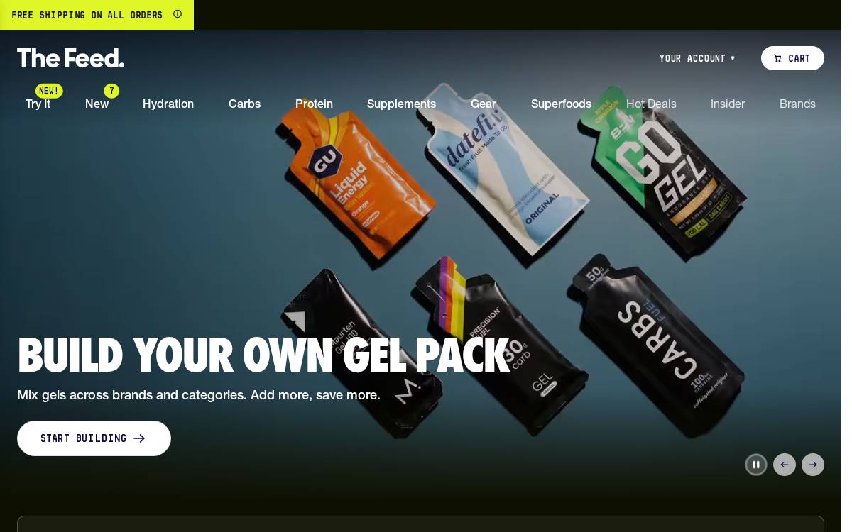 The Feed website preview