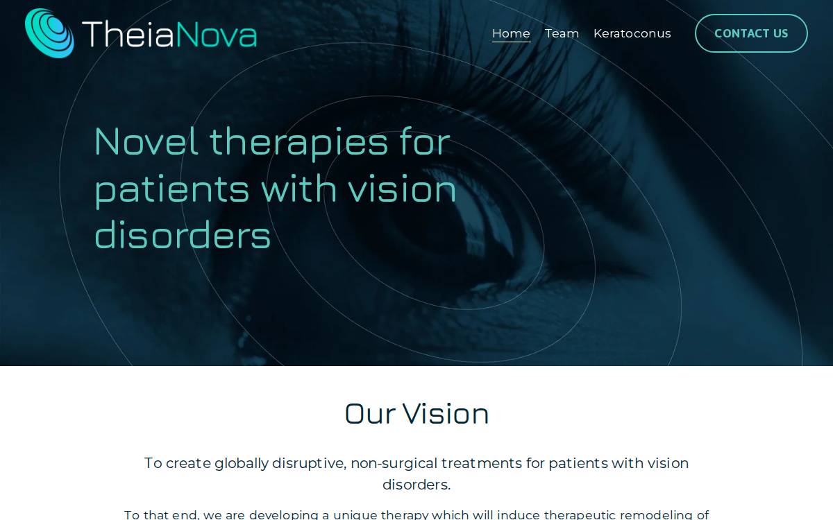 Theianova website preview
