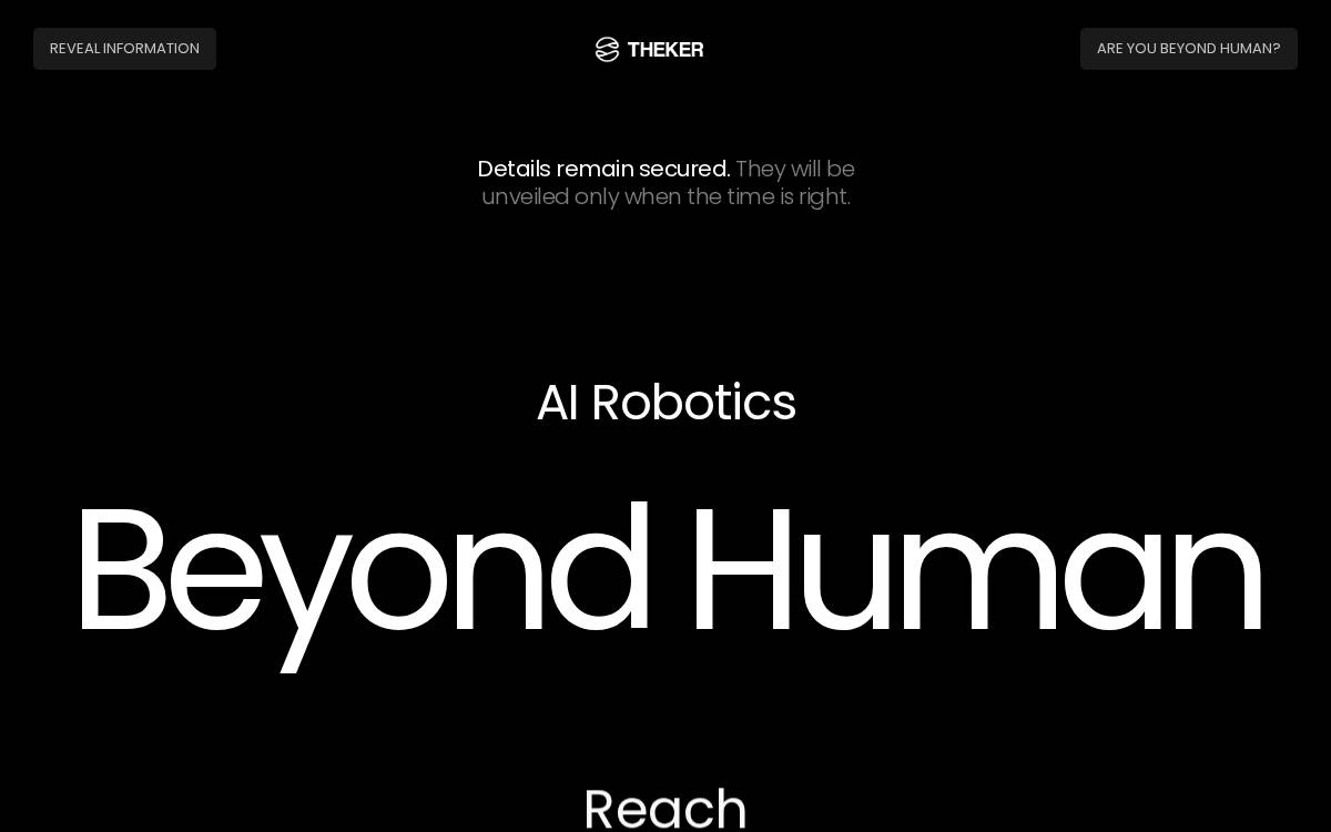 Theker website preview