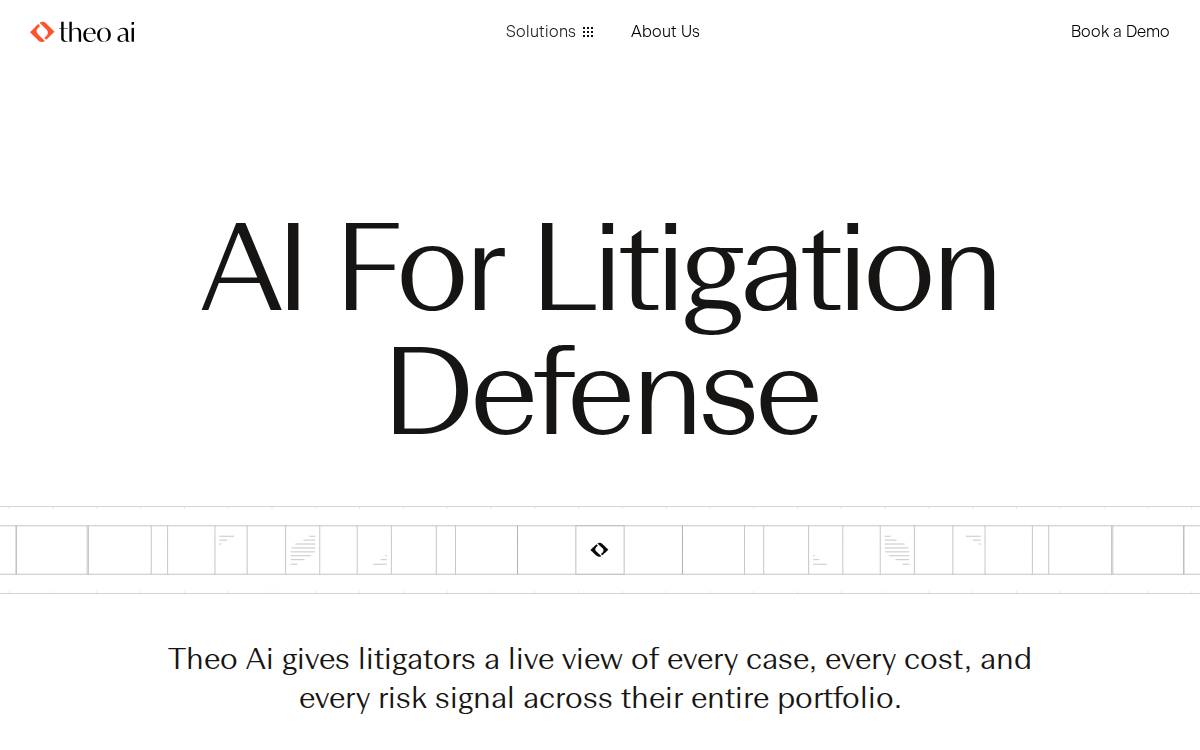 Theo Ai website preview