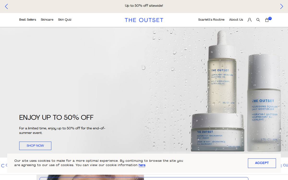 The Outset website preview