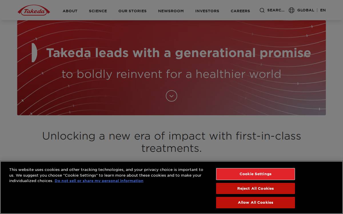Theregen website preview