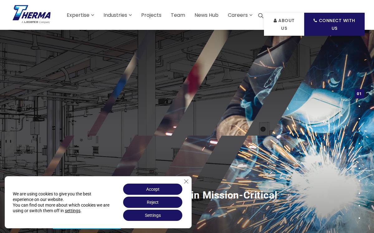 Therma website preview