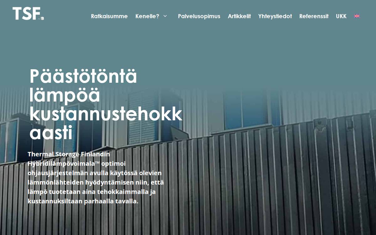 Thermalstoragefinland website preview