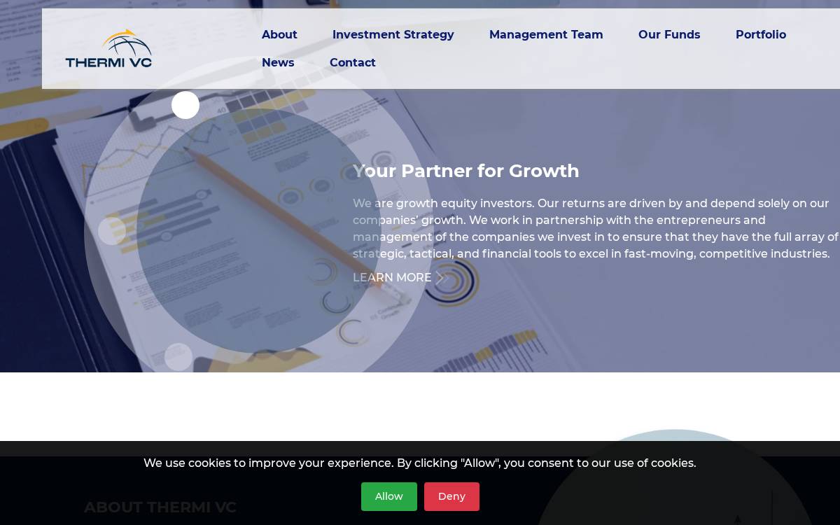 Thermi website preview