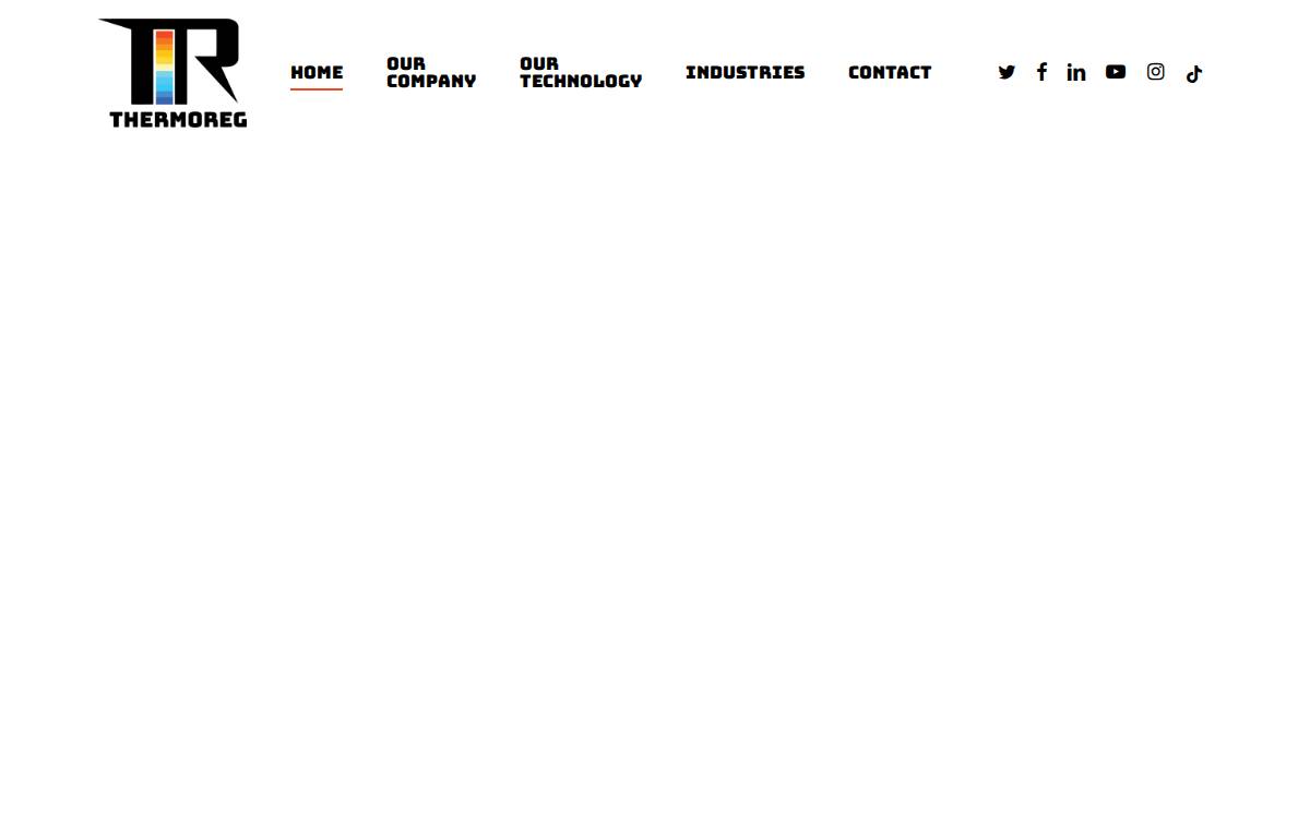 Thermo Reg website preview