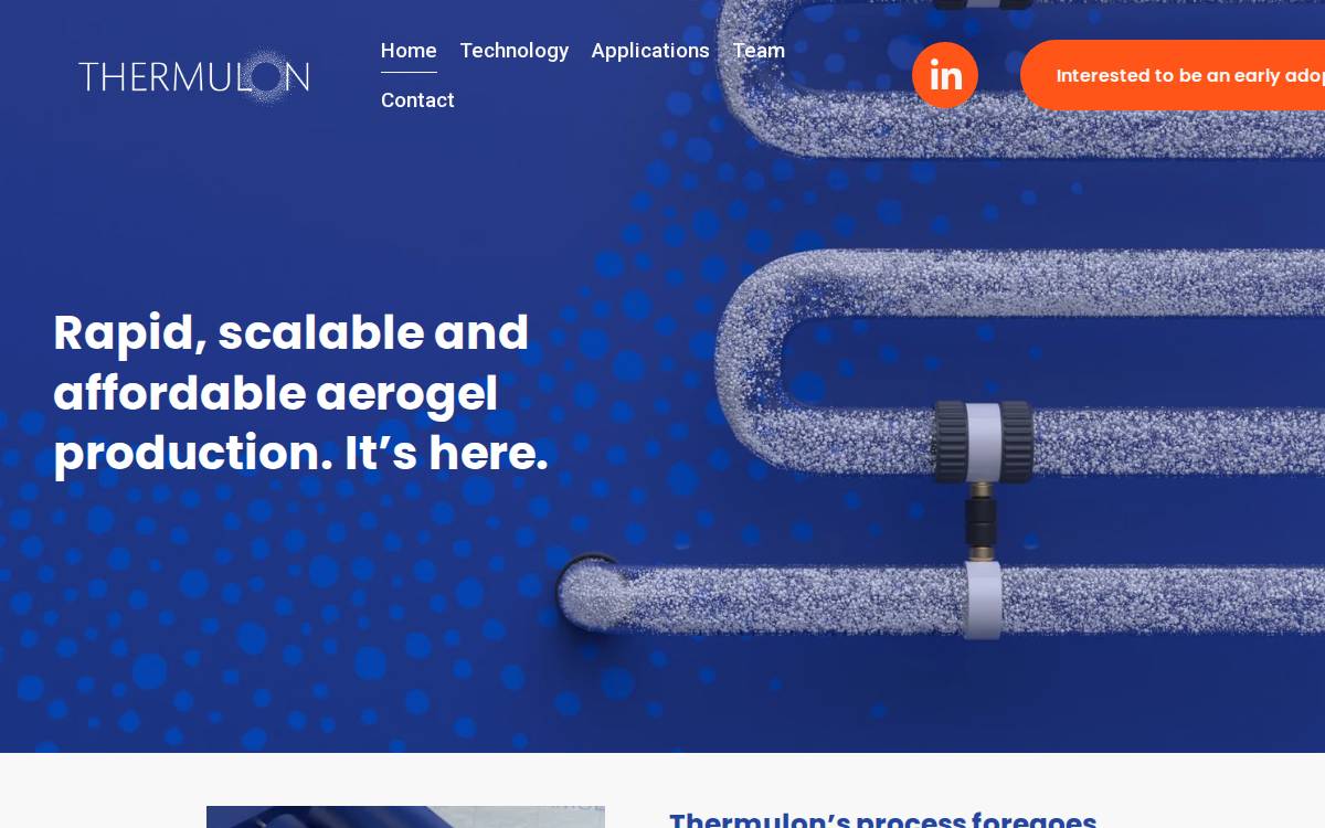 Thermulon website preview