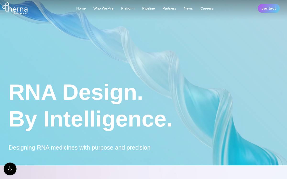 Therna website preview