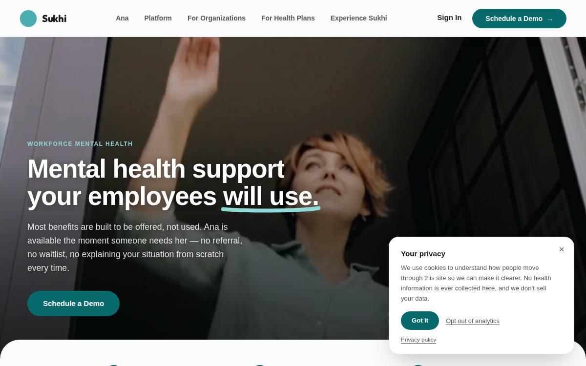 Thesukhiproject website preview