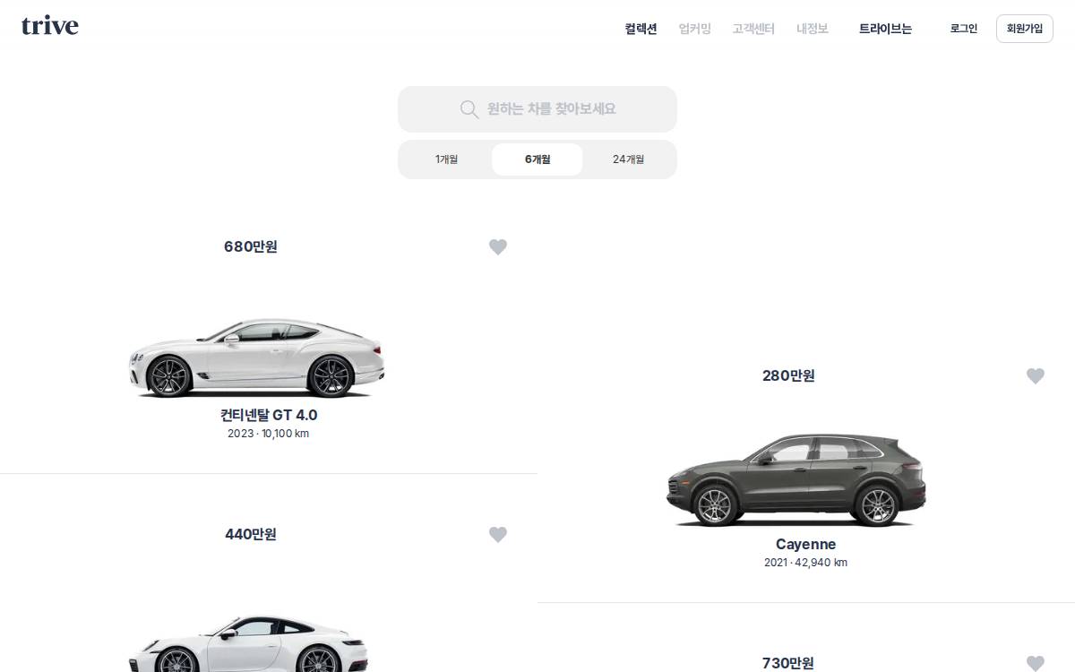 Thetrive website preview