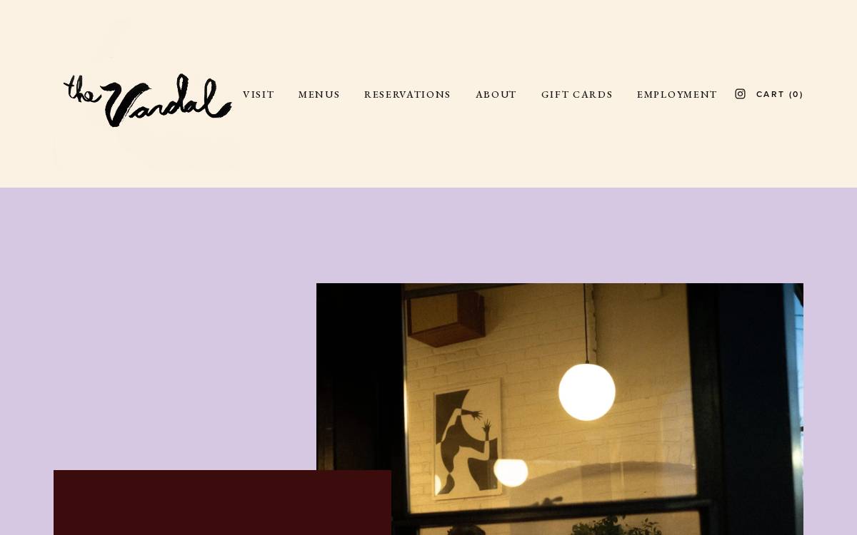 Thevandalpgh website preview